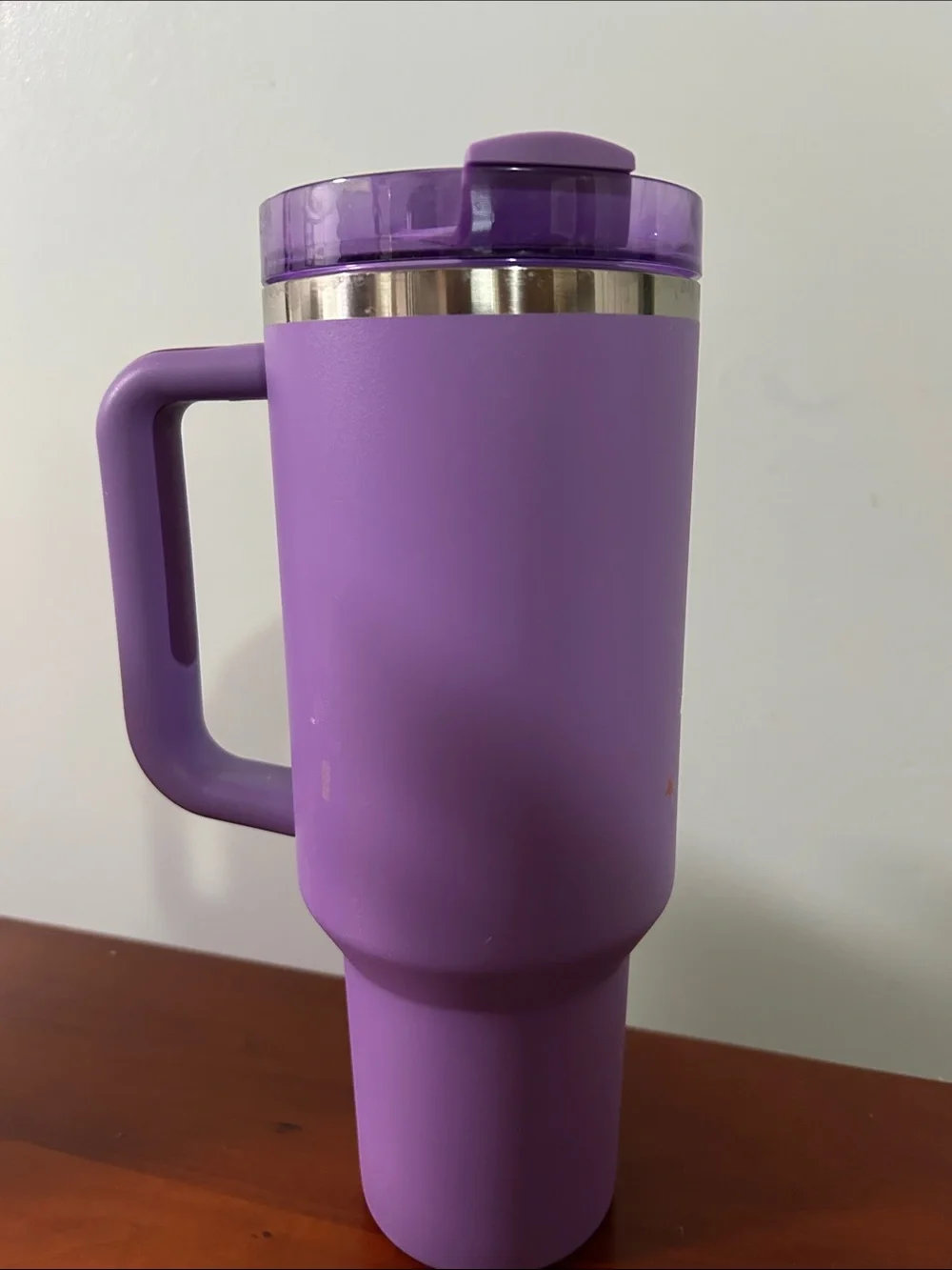 Olivia Rodrigo Stanley Purple Travel Mug with Gold Star Accents - Picture 2 of 5